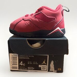 *NEW* TODDLER BABY NIKE AIR JORDAN MVP 92 (TD) GYM RED (HQ4428 600)